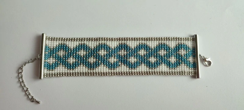 Náramek z korálků Preciossa - Ocean Infinity